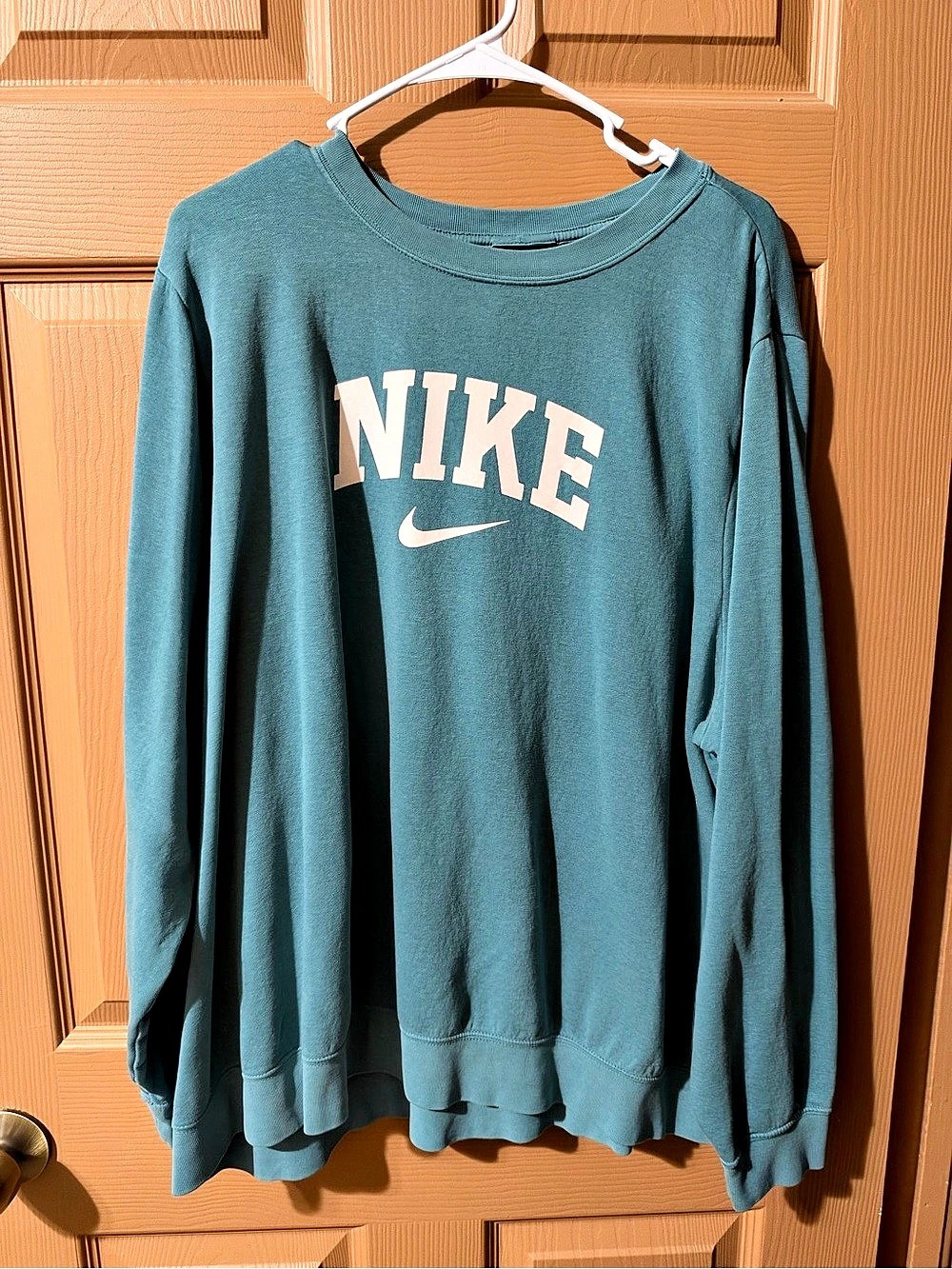 Nike Swoosh Crewneck Sweatshirt Turquoise